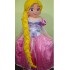 Mascote Princesa Rapunzel Luxo
