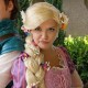 Peruca Adulto Rapunzel Enrolados Trança Elite