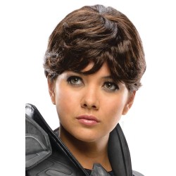 Peruca Adulto Super Homem de Aço Faora