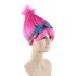 Peruca Princesa Poppy Luxo Adulto