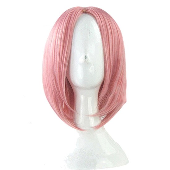 Peruca Sakura Naruto Haruno Luxo Cosplay 