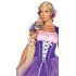 Peruca Trança Adulto Rapunzel Enrolados Luxo