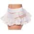 Saiote Feminino Adulto Branco Curto