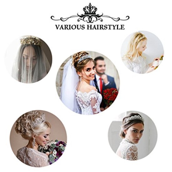 Tiara Coroa Princesa Profissional Adulto