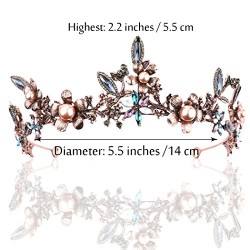 Tiara Coroa Princesa Profissional Floral Adulto