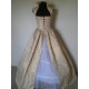 Vestido Renaissance Dourado Adulto