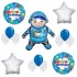 Balão Naves Espacial Astronauta e Estrelas Luxo