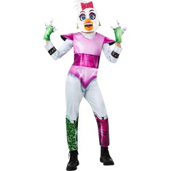 Fantasia Glamrock Chica Five Nights at Freddy's Pesadelo Infantil 