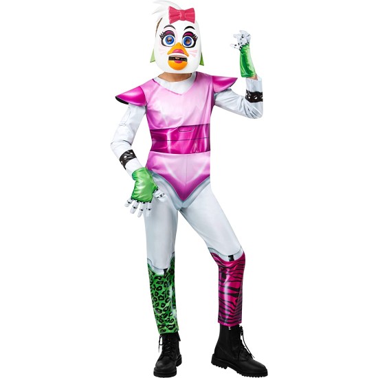 Fantasia Glamrock Chica Five Nights at Freddy's Pesadelo Infantil 