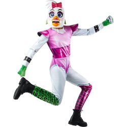 Fantasia Glamrock Chica Five Nights at Freddy's Pesadelo Infantil 
