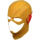 Máscara The Flash Luxo Amarelo Cosplay