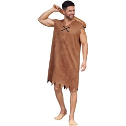 Fantasia Barney Ruble Flintstones Adulto Clássico