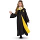 Fantasia Casa de Lufa-Lufa Manto Luxo Harry Potter Infantil