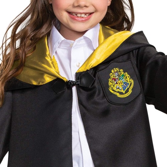 Fantasia Casa Hogwarts Manto Luxo Harry Potter Infantil