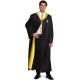 Fantasia Casa Lufa-Lufa Manto Luxo Harry Potter Adulto