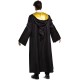 Fantasia Casa Lufa-Lufa Manto Luxo Harry Potter Adulto