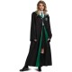 Fantasia Casa Sonserina Manto Luxo Harry Potter Adulto
