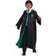 Fantasia Casa Sonserina Manto Luxo Harry Potter Infantil