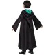 Fantasia Casa Sonserina Manto Luxo Harry Potter Infantil