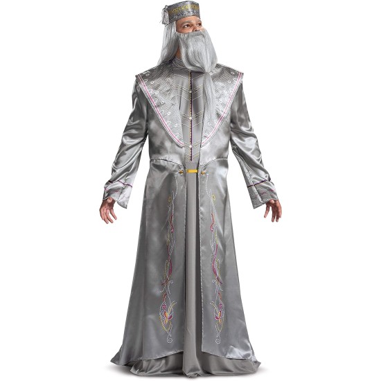 Fantasia Dumbledore Adulto De Luxo