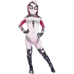 Fantasia Homem Aranha Menina Rosa Infantil