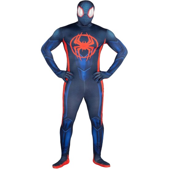 Fantasia Homem Aranha Verse 2 Miles Morales Adulto