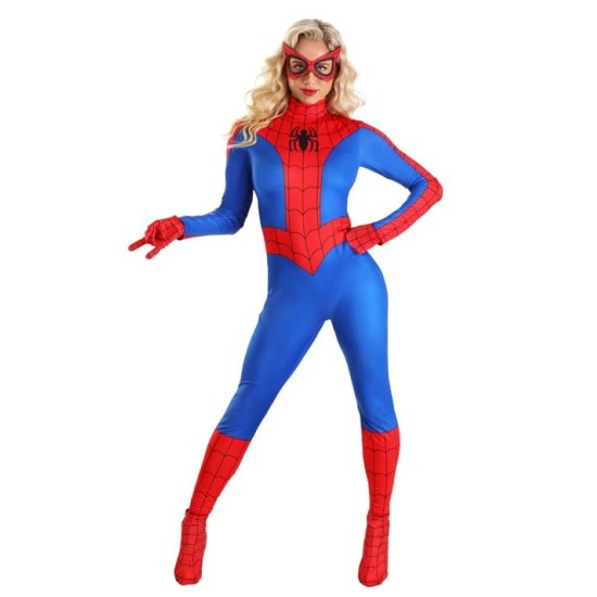 Fantasia Mulher Aranha do Homem Aranha Adulto Feminino Luxo