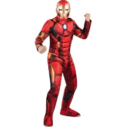 Fantasia Homem de Ferro Adulto Luxo Marvel