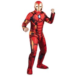 Fantasia Homem de Ferro Adulto Super Luxo