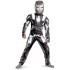 Fantasia Homem de Ferro Infantil Músculos Patriot