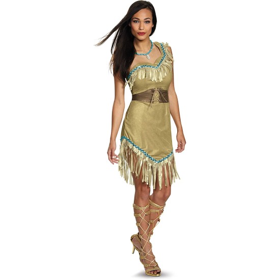 Fantasia India Pocahontas Feminino Sexy Adulto