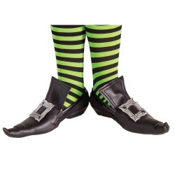 Cobertura de Sapatos de Bruxa Adulto