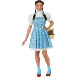 Fantasia Adulto Dorothy Mágico de Oz Luxo