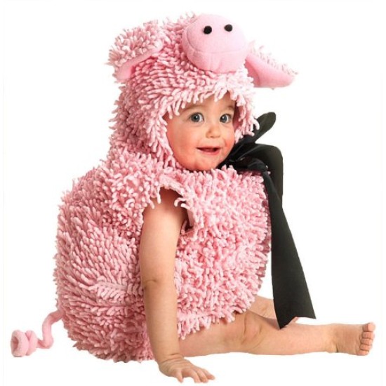 Fantasia Animal Porca Porquinha Rosa Bebê Parmalat
