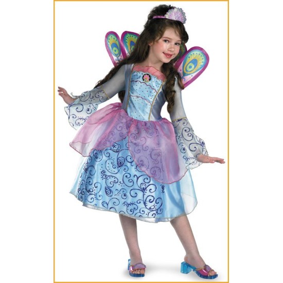 Fantasia Barbie Rosella Princesa da Ilha Luxo