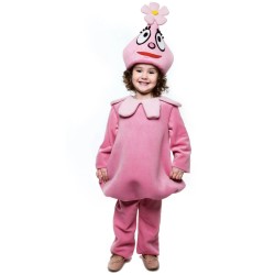 Fantasia Foofa a Flor Rosa Bolha Yo Gabba Gabba