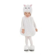 Fantasia Gato Branco Adorável