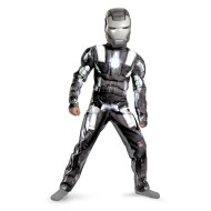 Fantasia Homem de Ferro Infantil Músculos Máquina de Guerra