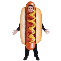Fantasia Hot Dog Cachorro Quente Luxo Infantil