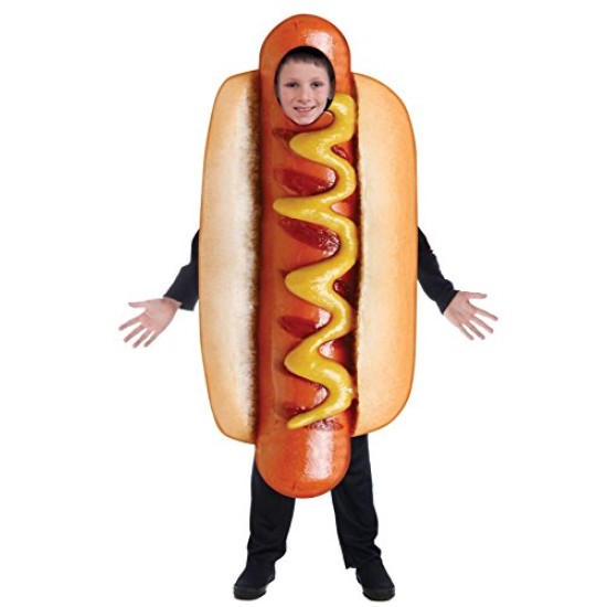 Fantasia Hot Dog Cachorro Quente Luxo Infantil