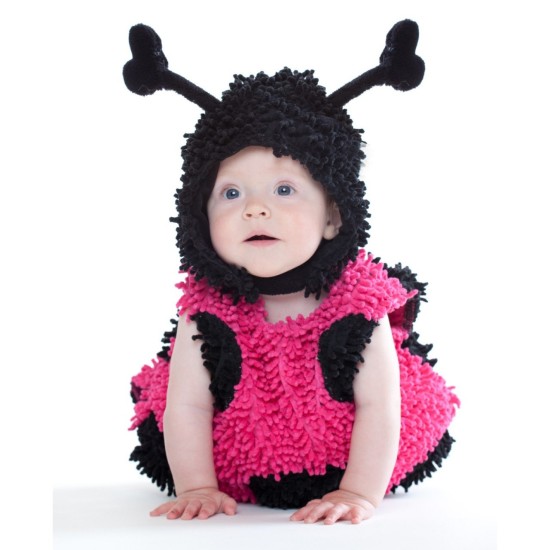 Fantasia Infantil Bebê Joaninha Luxo
