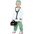 Fantasia Infantil Bebê Médico Luxo