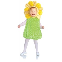 Fantasia Infantil Flor Girassol Clássica