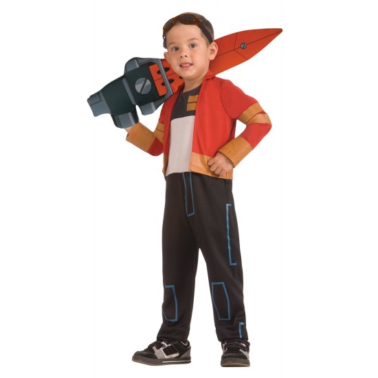 Fantasia Infantil Mutante Rex Generator Rex Luxo