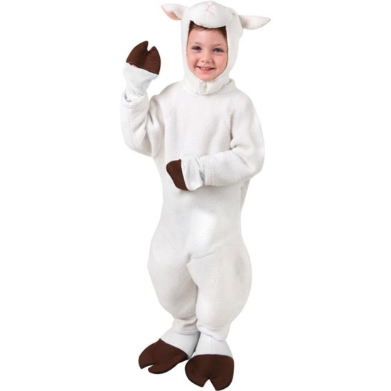 Fantasia Infantil Ovelha Bebê Parmalat Luxo