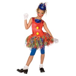 Fantasia Infantil Palhacinha Moderna Luxo 