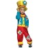 Fantasia Infantil Palhaço Clássico Luxo