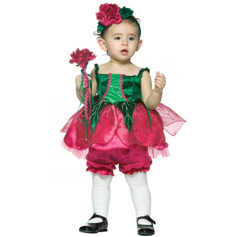vestido de flor infantil