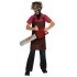 Fantasia Leatherface Infantil Luxo Clássica
