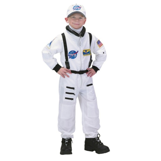 Fantasia Macacão de Astronauta Infantil Luxo